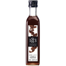 1883 Maison Routin Premium Chocolate Syrup - Flavoured Coffee Syrup, Desserts, Cocktails, Vegan-Friendly, Allergen-Free, No Artificial Colours