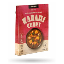 Mighty Spice Karahi Curry Paste - Curry Sauce Kit with Indian spices, Quick Easy 10-Minute Curry at Home, Authentic Indian Curry, Vegan Gluten Free