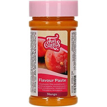 FunCakes Flavour Paste Mango: Food flavourings, Great Taste, Perfect for Cake Decorating, Suitable for Batter and Fillings. 120 g.
