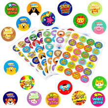 NEBURORA 1440 Pcs Motivational Praise Stickers for Students & Teachers - Kids Reward Stickers (60 Sheet Pack)