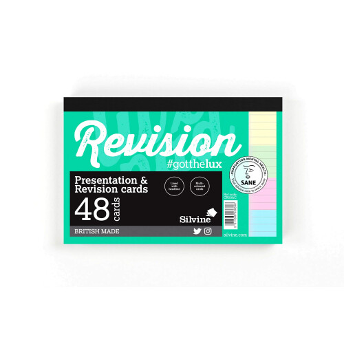 Luxpad A6 Gluebound Revision & Presentation Cards