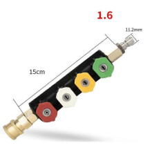(1.6 Hole) Pressure Washer Wand Extension with Spray Nozzle,Garden Hose Power Washer