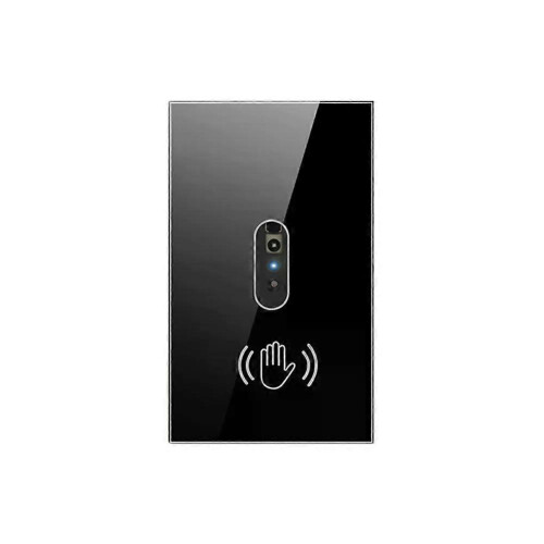 (A2, C2) Smart Wall Light Switch Infrare IR Sensor No Needed Touch EU US 220V 110V 10A Glass Screen Panel Electrical Power On Off Lamp