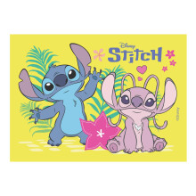 Dekora, Stitch & Angel Edible Wafer, Cake Topper Sheet, Birthday Cake Decoration for Kids, A5 Size