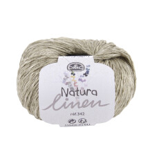 DMC Natura Linen, Light Brown (031), 50g