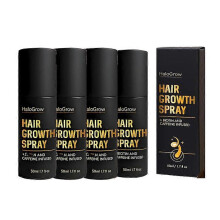 (4PCS) 1-5x Hair Growth Spray with Biotin & Caffeine - Fast-Acting Hair Regrowth Treatment for Thinning Hair in Men & Women