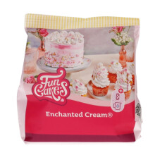 FunCakes Mix for Enchanted Cream Easy to Use, Very Light and Fluffy Snow White Cream