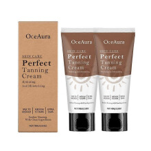 (2PCS) 1-5x Self-Tanning Lotion for Body, Outdoor Sun-Free Tanning for Wheatish Skin with Moisturizing and Glowing Care
