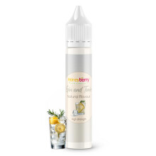 HONEYBERRY Natural Gin & Tonic Food Flavouring 30ml – High Strength Professional Flavour Drops – Concentrated Liquid Essence for Baking, Desserts