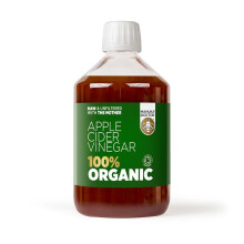 MANUKA DOCTOR Organic Apple Cider Vinegar with the Mother | 500ml | Raw, Unpasteurised & Unfiltered ACV | 100% Organic British Apples | Natural