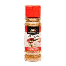 Ina Paarman | Chilli & Garlic Seasoning | 200ml | Award Winning | Pairs with Fish, Chicken, Red Meat, Veg | Cooking | Natural Ingredients