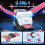2-in-1 Automatic Card Shuffler for 2-8 Players 3