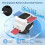 2-in-1 Automatic Card Shuffler for 2-8 Players 4