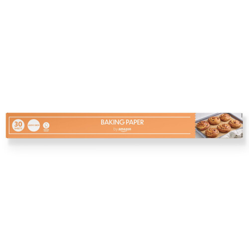 by Amazon Baking Paper, 30 sheets (42cm x 38cm), 12.6 meters