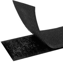 MARARDI Belcro Tape [Black] for Sewing Double-Sided [10 Metres x 40 mm] Hook and Loop [Non-Adhesive] Extra Strong and Durable Strips for Clothing