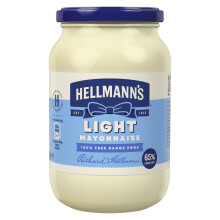 Hellmann's Light Mayonnaise made with 100% free-range eggs light mayo with 65% less fat* 600 g