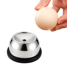 Oriental Riverkit Egg Piercer, Stainless Steel & Plastic, White & Silver, Pointed Blade, Safety Lock, Manual Operation, Dishwasher Safe