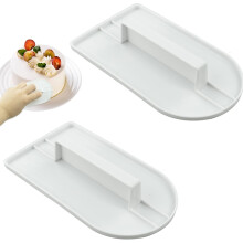 SZCXDKJ Smart Baking Fondant Cake Decorating Icing Smoother Sturdy Plastic Sugarcraft Cake Smoother Polisher Baking Tools Fondant Marzipan Sugar