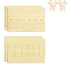 72pcs Adhesive Tape for Sonny Angel Hipper, Double-Sided Clear Glue Sticky Putty Removable Mini Figures Sticker Pads Replacement Residue-Free &