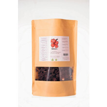 Hibiscus Tea Loose Leaf - 100% Pure Dried Hibiscus Flower, Natural Herbal Infusion, Caffeine-Free, Rich in Antioxidants, Eco-Friendly Kraft Pouch