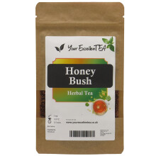 Honeybush Loose Leaf Tea (100g) – Honey Bush Herbal Infusion, Smooth African Loose Tea Naturally Sweet Caffeine Free Infusion, Resealable Pouch