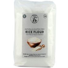 Veggy Duck - White Rice Flour (1Kg) - Gluten Free | GMO Free | Vegan