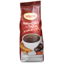 Valor Cao A La Taza Spanish Hot Cocoa Powder - Traditional Drinking Chocolate or Mix for Churros, Delicious and Traditional Chocolate Drinks