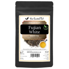 Fujian White Loose Leaf Tea (100g) – Chinese White Tea, Premium Loose Leaf with Clean Fresh Character, Light Smooth Cup, Low Caffeine