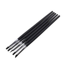 Clay Sculpting Tools - Professional Silicone Rubber Tip Paint Pens Brushes, Durable Metal Casings, Soft Silicone Tips for Shaping Modeling Wipe Out