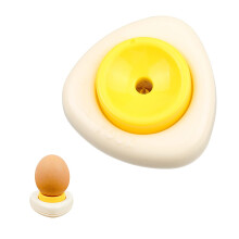 Egg Piercer with Lock, Jagowa Semi-Automatic Hole Puncher Safe and Fast Pinhole Egg Piercer Tool for Raw Soft Hard Boiled Egg