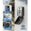 Mohard Key Safe Wall Mounted, 12 Digit Combination Security Lock Box with Code, Large Capacity & Weatherproof Push Button Keysafe Outdoor 2