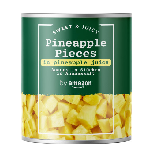 by Amazon Pineapple pieces in juice, 560g