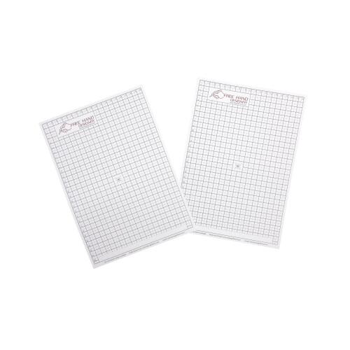2 x A4 Grid Type 'Freehand Designer' Sheets. Draw Perfect Straight Lines Templates. Grid Type Sheets for Scale Drawings…