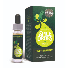 Holy Lama Spice Drops Peppermint Extract 5ml (150 Drops), Natural Flavouring for Baking, Desserts & Drinks, Alternative to Fresh Peppermint Leaves