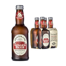 Fentimans Ginger Beer - Botanically Brewed Soft Drink - Exquisitely Crafted and Refreshing Soft Drinks - Gluten-Free and Vegan Friendly Soft Drinks