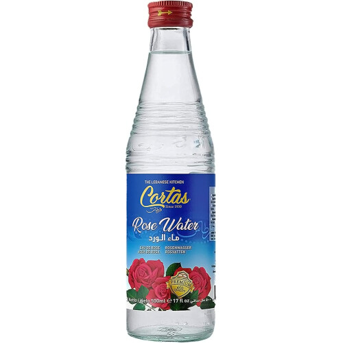 CORTAS Rose Water (500ml - 17 Fl oz)