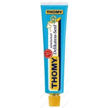 Thomy Delikatess-Senf ( Mild Mustard ) in Tube ( 100 ml ) by Thomy [Foods]