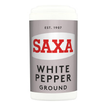 Saxa Ground White Pepper, Simply Unlocks Flavour, 25 g Shaker (Pack