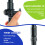 Underwood Aggregator Walking Poles 2 Pack Collapsible Hiking Stick 3