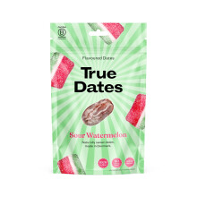 True Dates - Sour Watermelon | naturally flavored dates | Sour Watermelon Flavor | 100 g