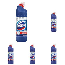 Domestos Original Thick Bleach eliminates 99.9% of bacteria & viruses
