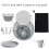 6 in 1 Foldable Storage Camping Mess Kit for Travel, Camping, Picnic, 2