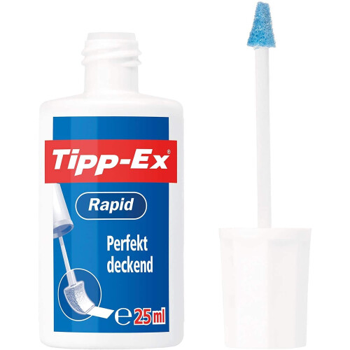 BIC Tipp-Ex Rapid Correction Fluid - 20 ml, Box of 10,white 1