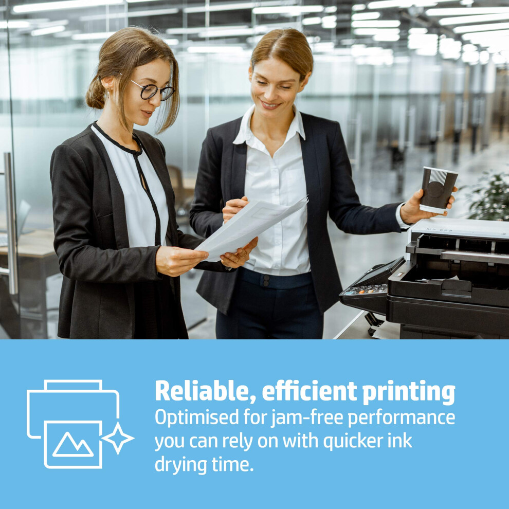 Hp Papers,5 Ream I 2500 Sheets,White,Rh98112 Printer Paper, Office A4 Paper, 210X297mm, 80Gsm, 5 Ream Carton, 2500 Sheets - Fsc Certified Copy Paper