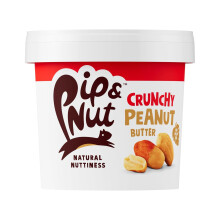 Pip & Nut - Crunchy Peanut Butter (1kg) | Natural Nut Butter, No Palm Oil, No Added Sugar, Hi-Oleic Peanuts, High in Unsaturated Fats, Gluten Free