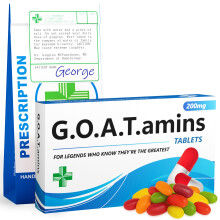 GOATamins Sweets – Funny Thank You Gift, Proud of You Present, Motivational GOAT Trophy Cup for Men & Women – Appreciation Gifts for Legends