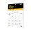 Bi-Office Tabletop Self Stick Flipchart Pad, 20 Sheets - 70 gr/m² paper, 58,5 x 2