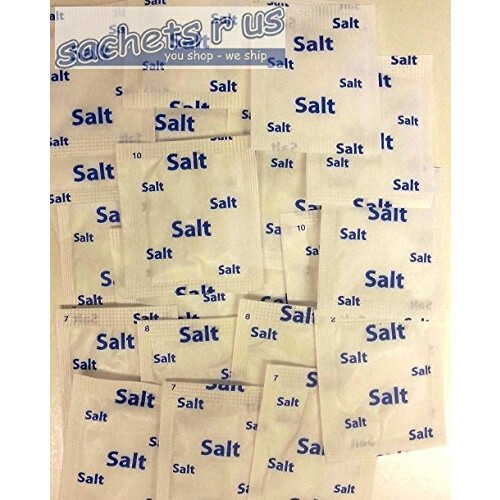 100 x Individual Salt Sachets