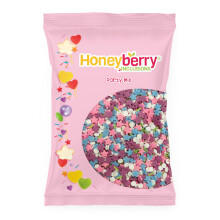 Mermaid Party Sprinkles 55g Sachet - Natural Edible Decorating Happy Birthday Sprinkles Blend - Perfect for Baking, Cupcake and Cake Decorations