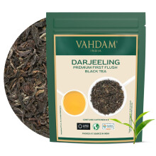 VAHDAM, First Flush Darjeeling Tea (50 Cups, 100g/3.53oz) | Loose Leaf Black Tea - Flowery, Aromatic & Delicious | Picked